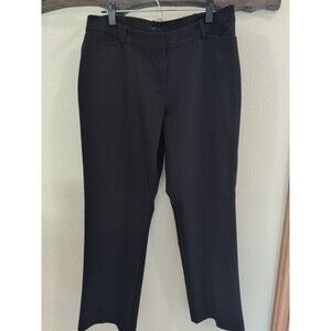 Worthington Women’s Size 14 Curve Fit Black Dress Pants Casual Career Office